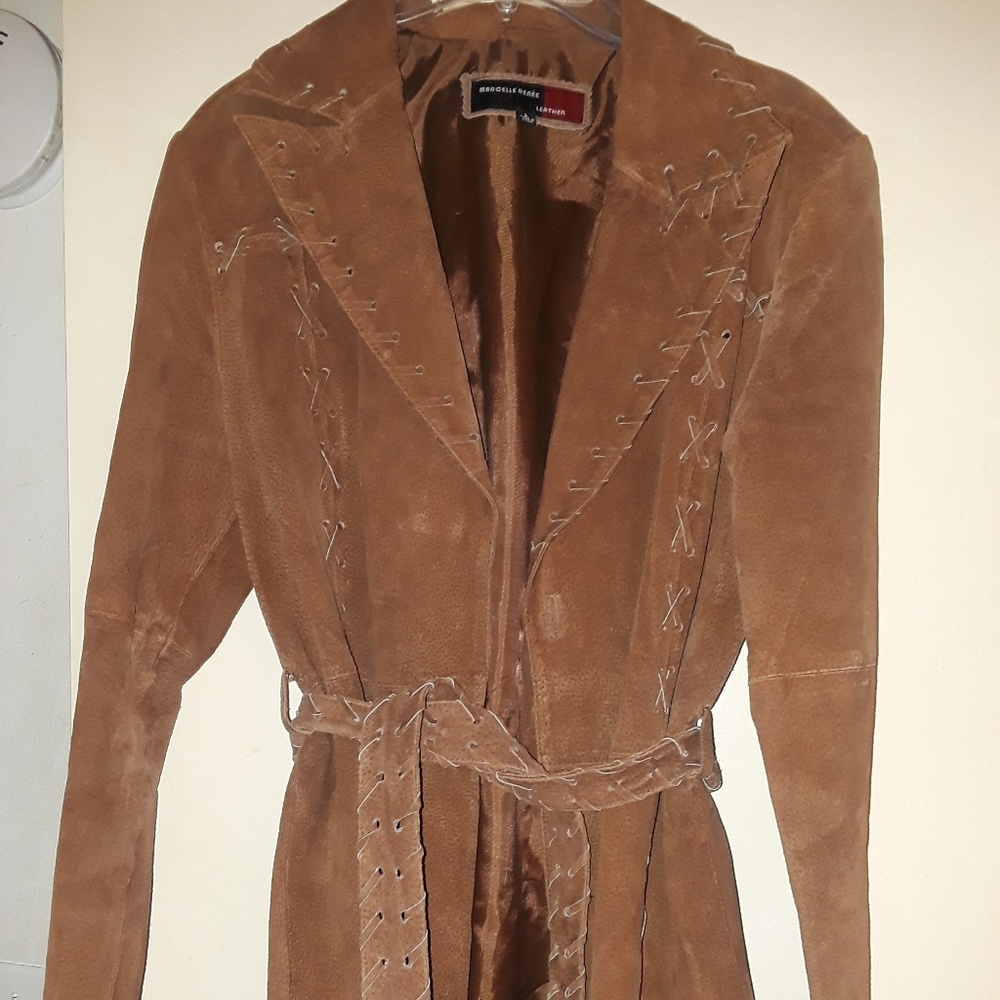 Ladies suede jacket.